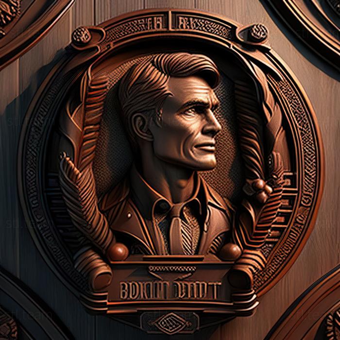 3D модель Сент-Букер ДеВитт BioShock Infinite (STL)